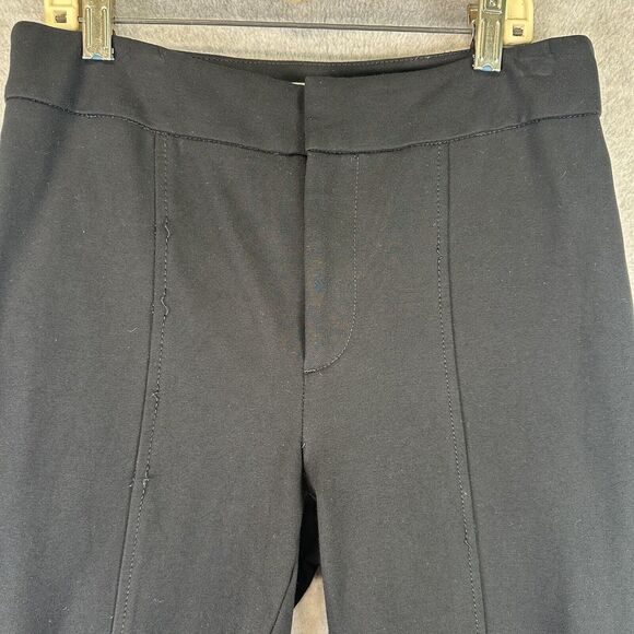 Anthropologie The Essential Slim Black Ankle Trousers Pants Size US 4 UK 8 Casua - Picture 3 of 15